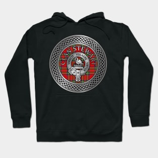 Clan Stewart Crest & Tartan Knot Hoodie